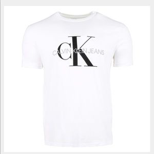 CK Men's Monogram Crewneck SS Tee